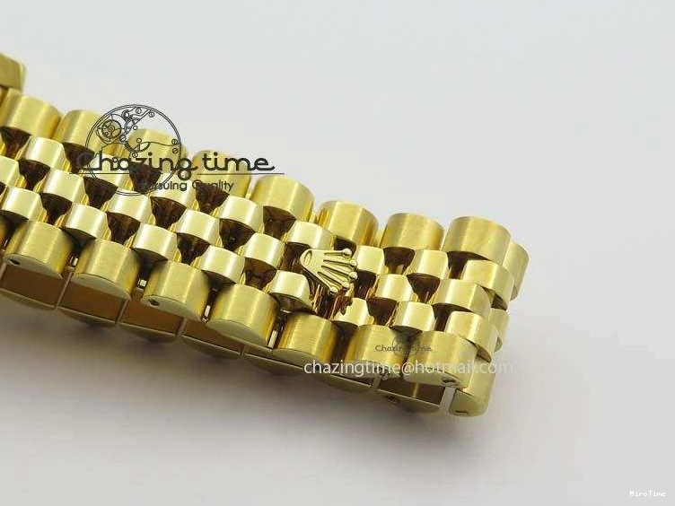 MiroTime 0106 DateJust 36mm Wrapped YG BP-Maker Best Edition White MOP Dial On Wrapped YG Bracelet ETA Bright 3835